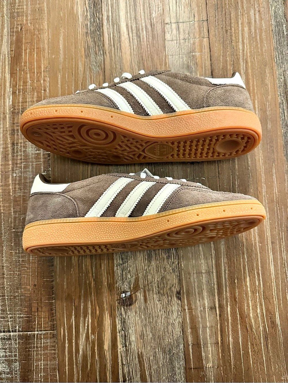 adidas Handball Spezial W Sneakers Brown & White US 9 NWT - Picture 5 of 5